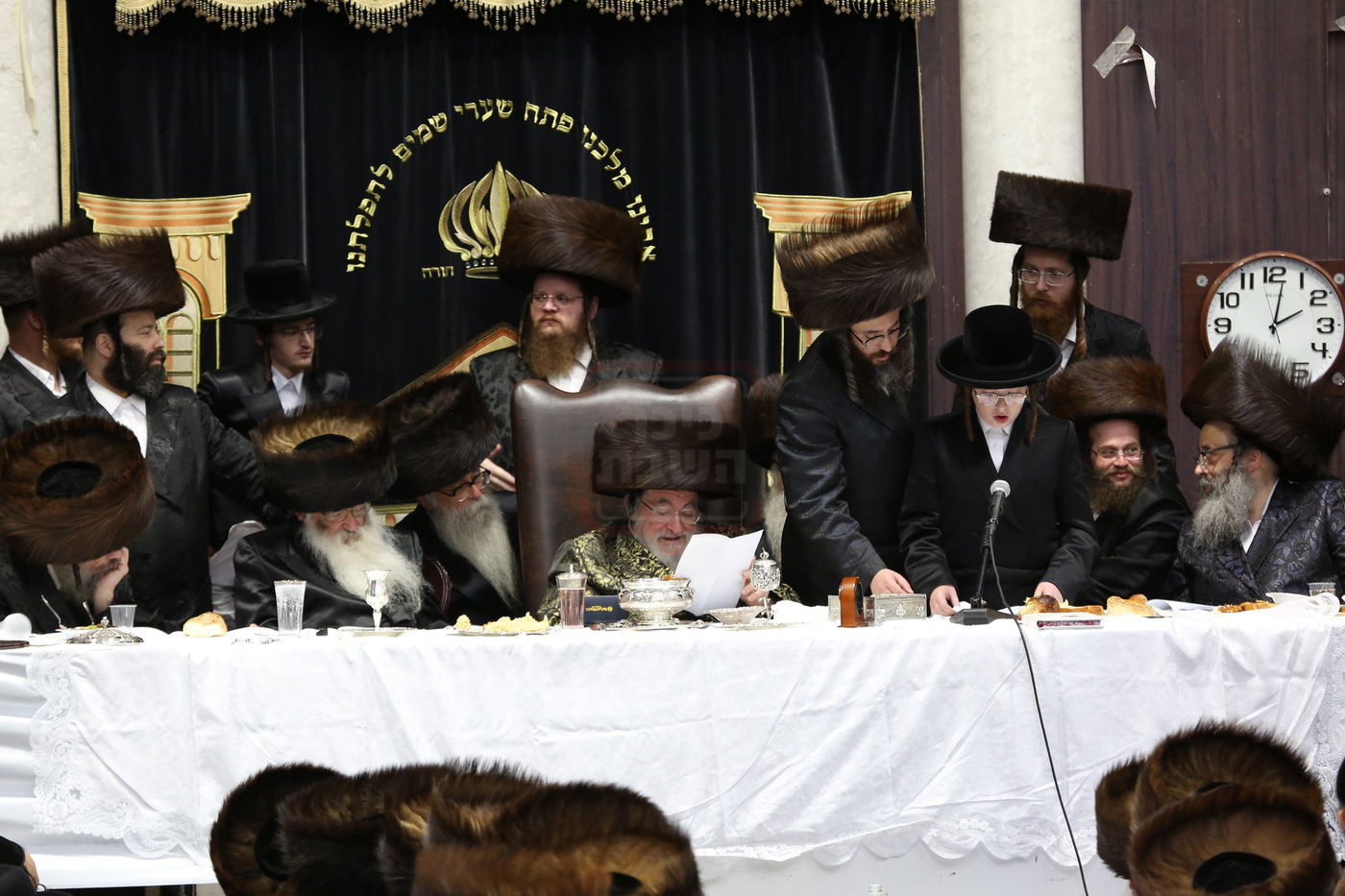 שמחת בר המצווה לנין האדמו"ר מויז'ניץ - חוה"מ סוכות 