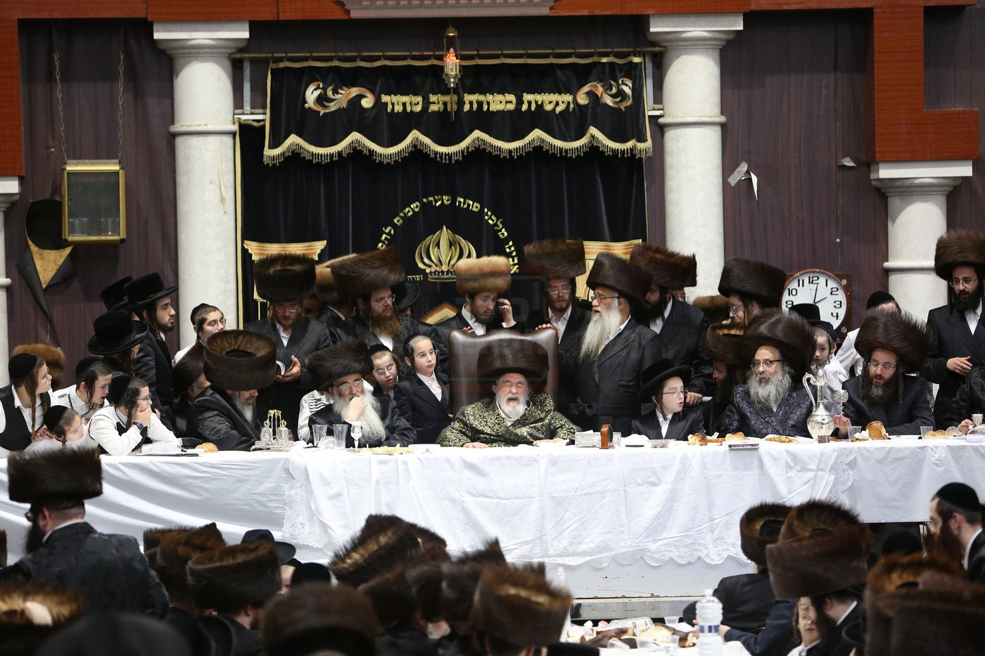 שמחת בר המצווה לנין האדמו"ר מויז'ניץ - חוה"מ סוכות 