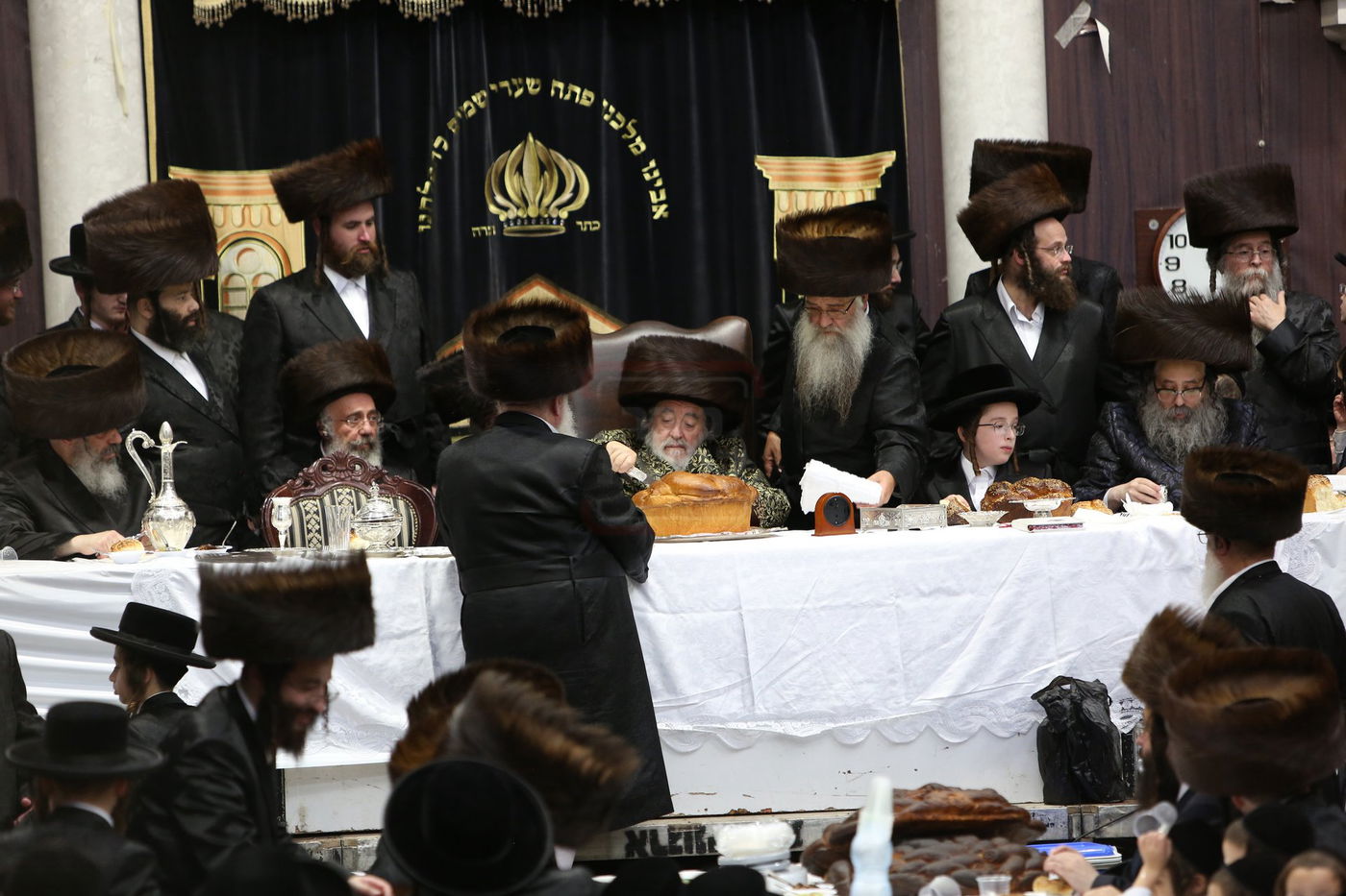 שמחת בר המצווה לנין האדמו"ר מויז'ניץ - חוה"מ סוכות 