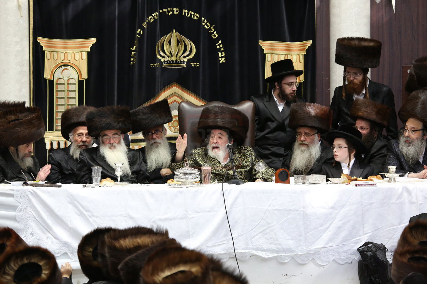 שמחת בר המצווה לנין האדמו"ר מויז'ניץ - חוה"מ סוכות 