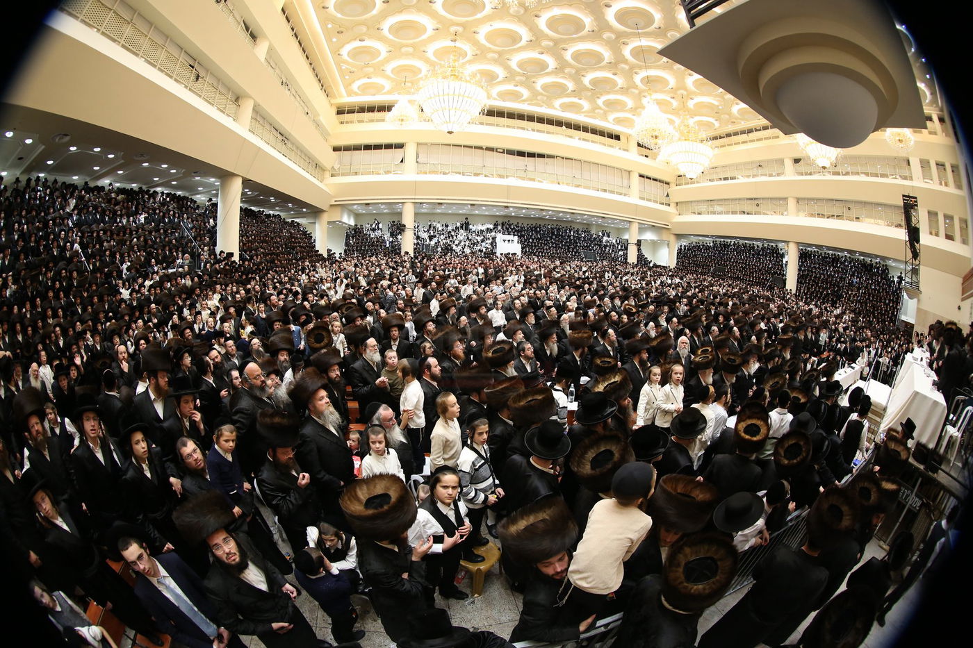 נעילת החג שמחת תורה בחצה"ק ויזנ'יץ