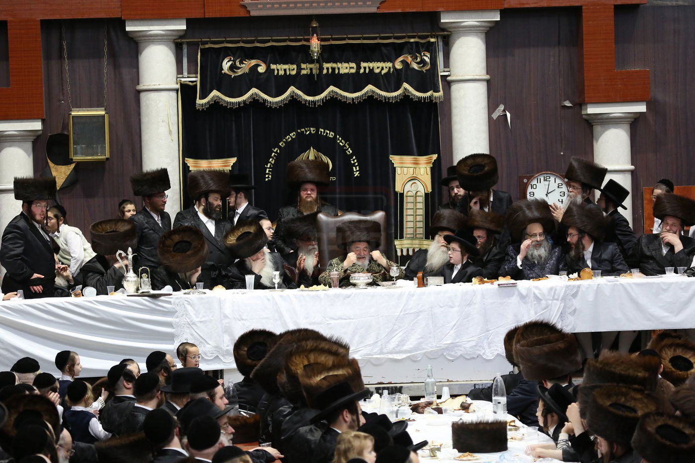 שמחת בר המצווה לנין האדמו"ר מויז'ניץ - חוה"מ סוכות 