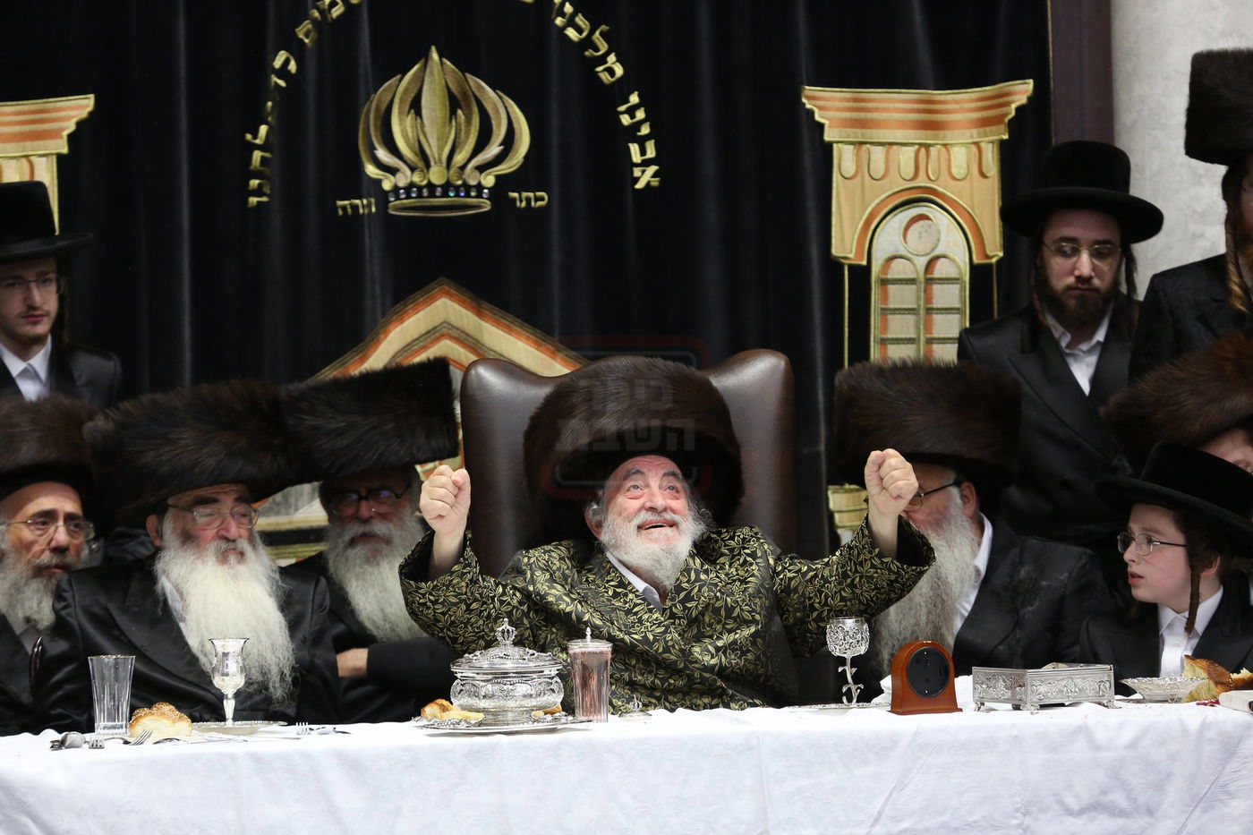 שמחת בר המצווה לנין האדמו"ר מויז'ניץ - חוה"מ סוכות 