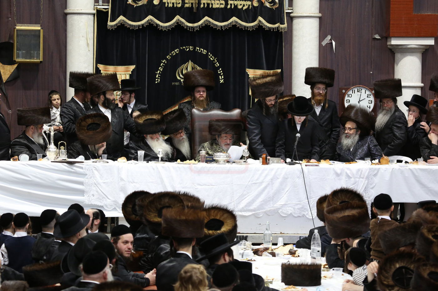 שמחת בר המצווה לנין האדמו"ר מויז'ניץ - חוה"מ סוכות 