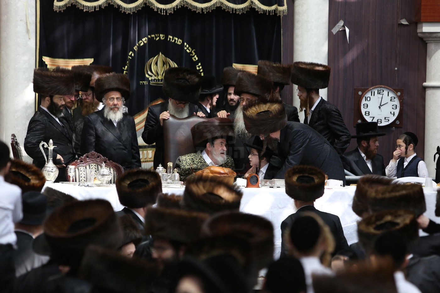 שמחת בר המצווה לנין האדמו"ר מויז'ניץ - חוה"מ סוכות 