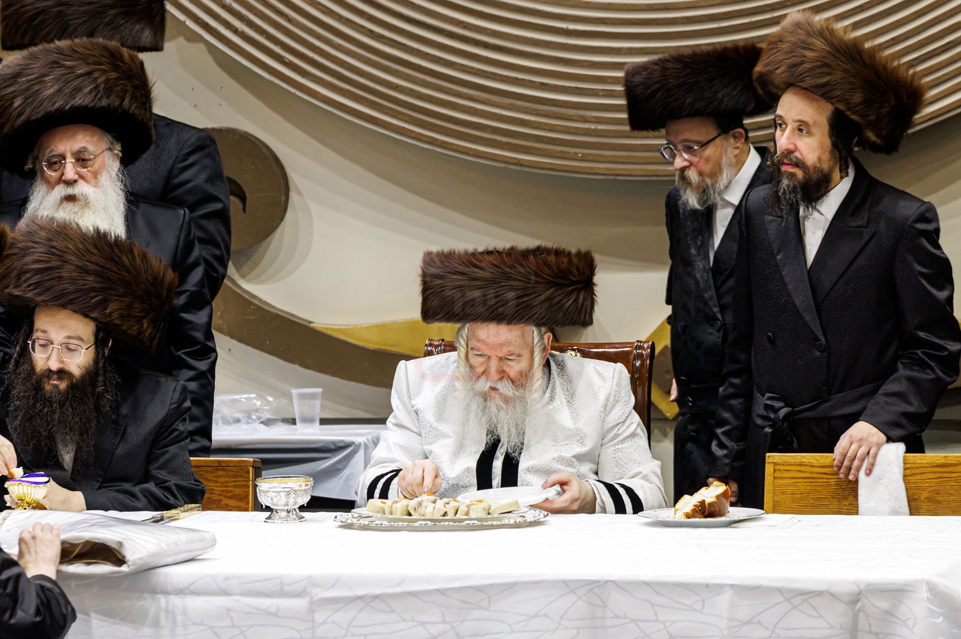 הושענא רבה בחצה"ק באבוב