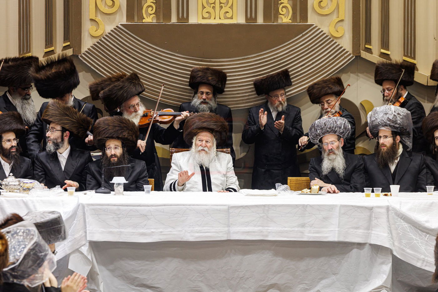 הושענא רבה בחצה"ק באבוב