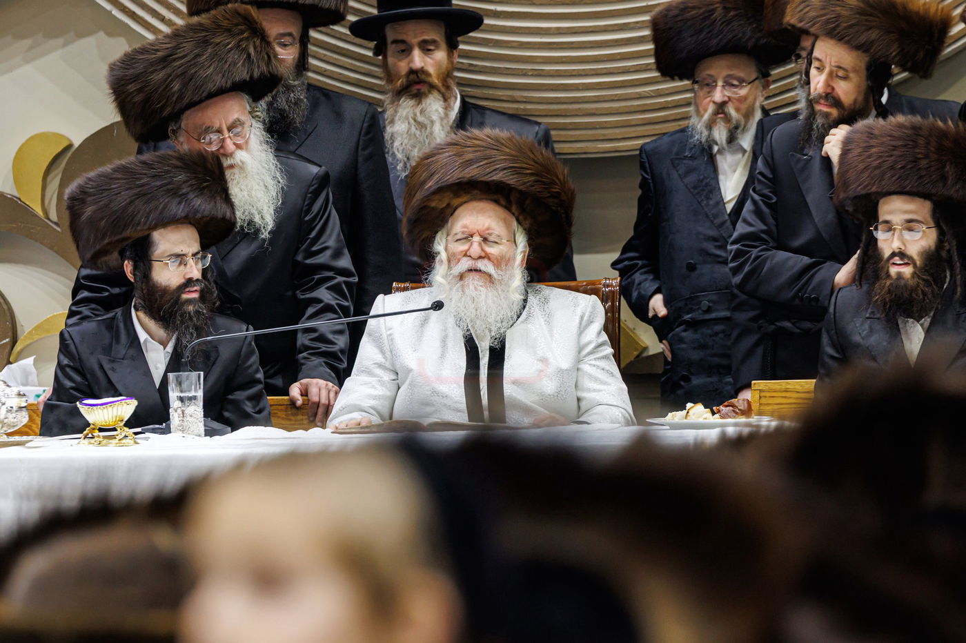 הושענא רבה בחצה"ק באבוב