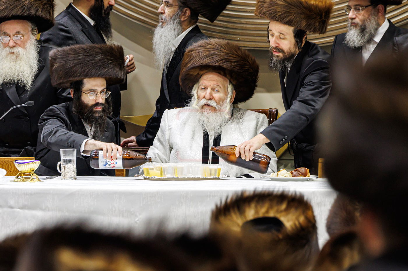 הושענא רבה בחצה"ק באבוב