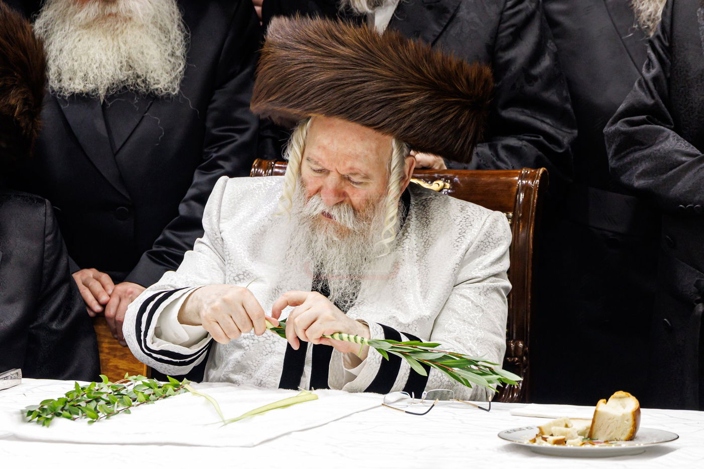 הושענא רבה בחצה"ק באבוב