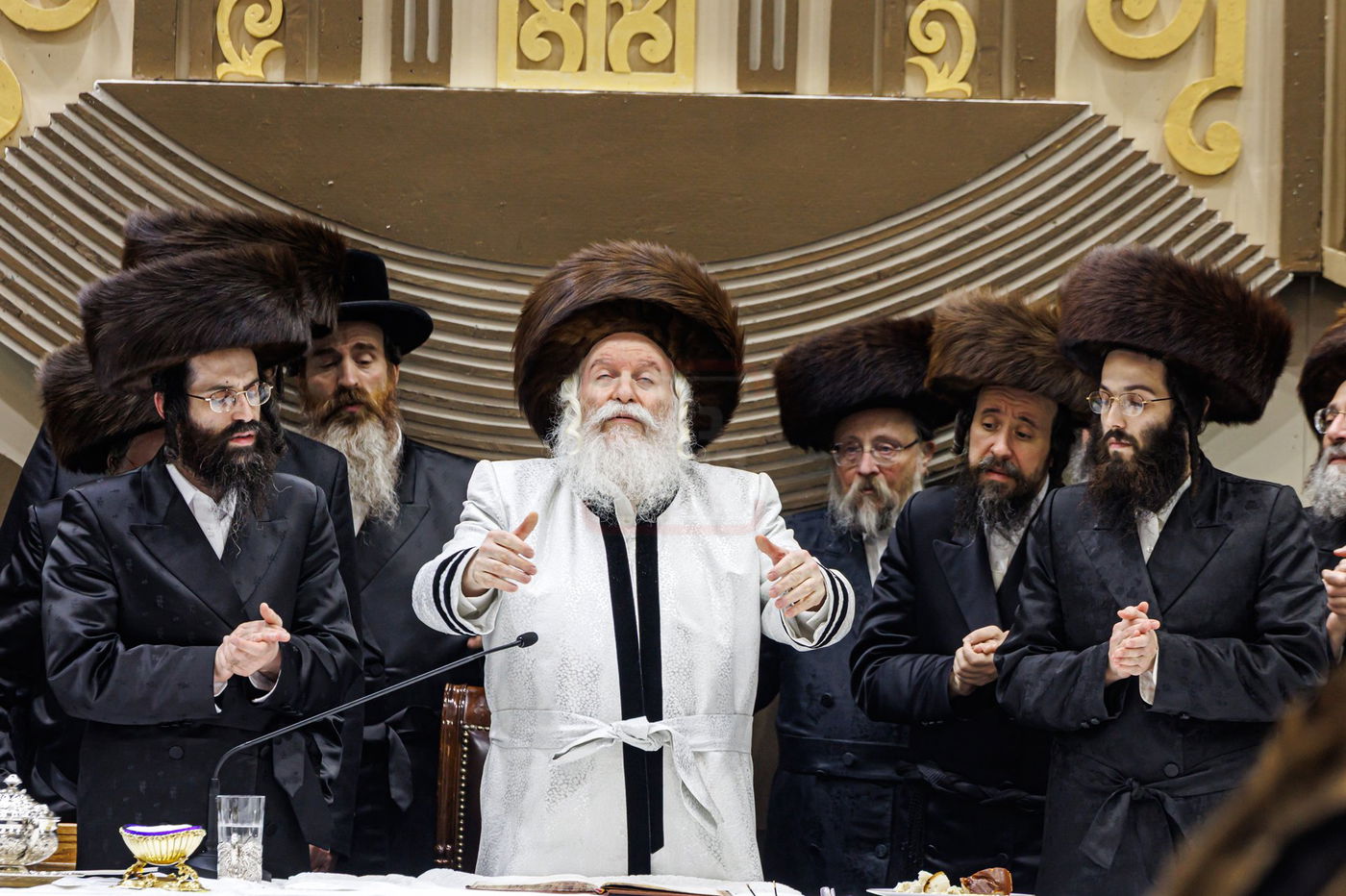 הושענא רבה בחצה"ק באבוב