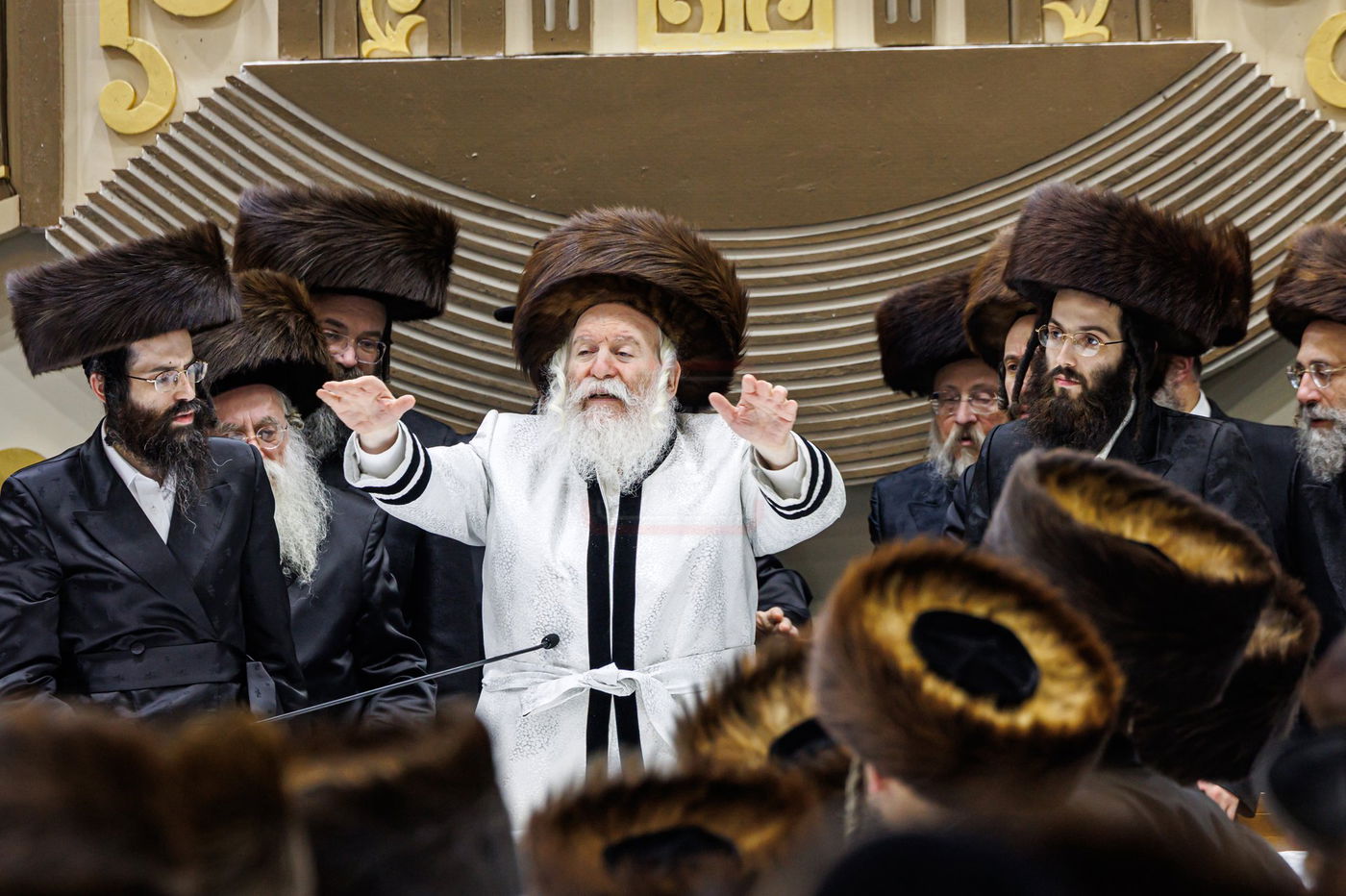 הושענא רבה בחצה"ק באבוב