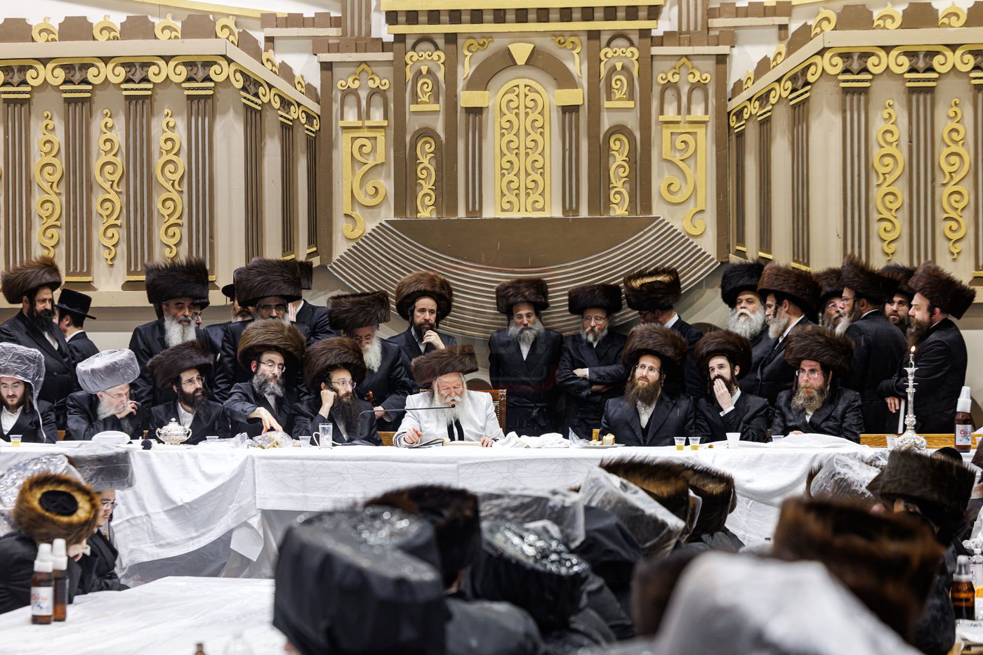 הושענא רבה בחצה"ק באבוב