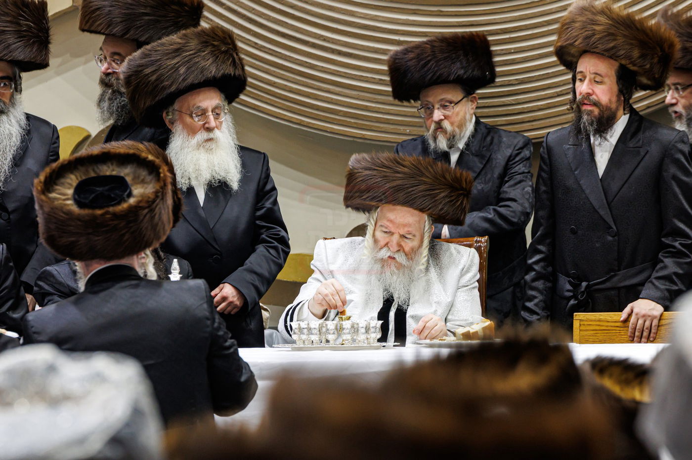 הושענא רבה בחצה"ק באבוב