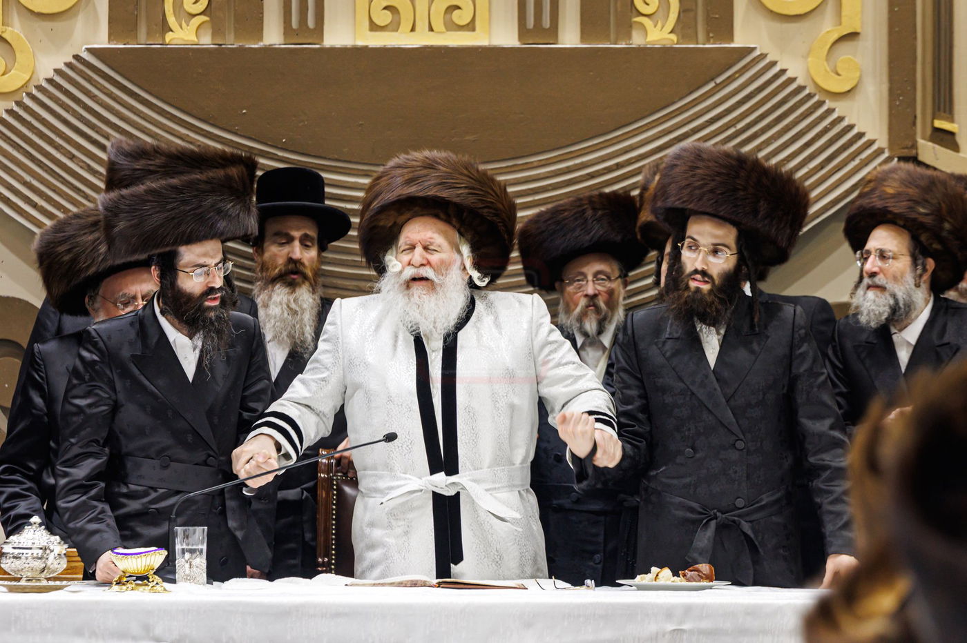 הושענא רבה בחצה"ק באבוב