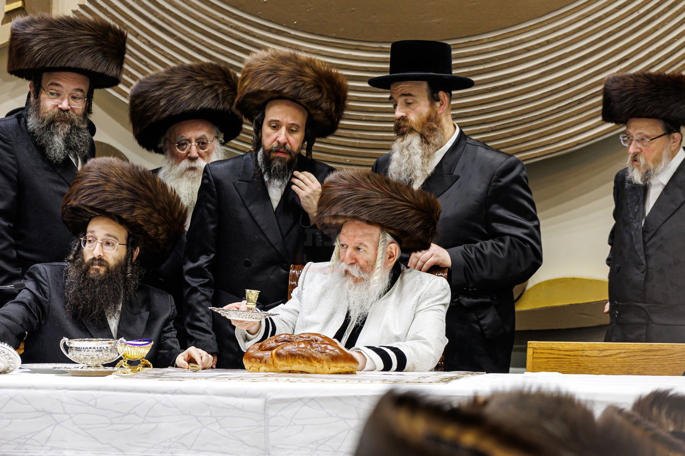 הושענא רבה בחצה"ק באבוב