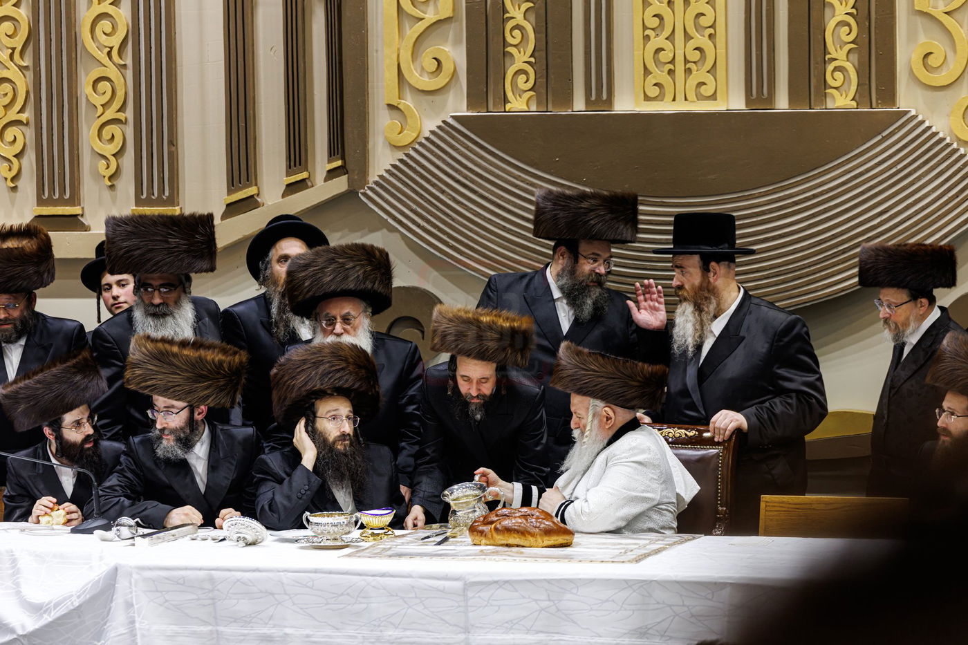 הושענא רבה בחצה"ק באבוב