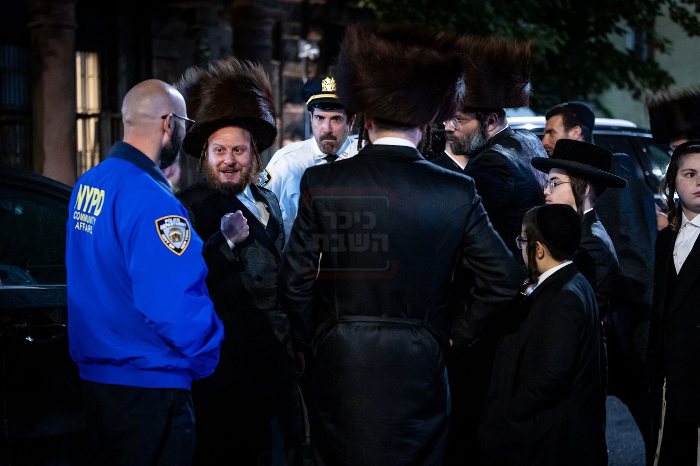 מוצאי חג שמיני עצרת בחצה"ק סאטמר