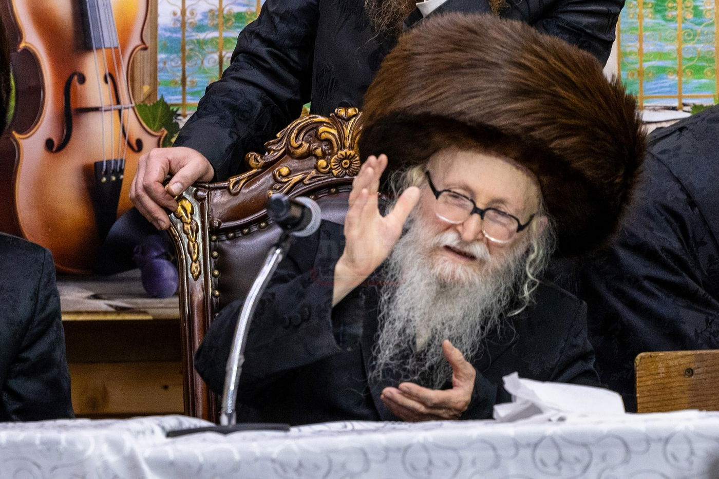 חג הסוכות בצל האדמו"ר מסערדאהעלי 