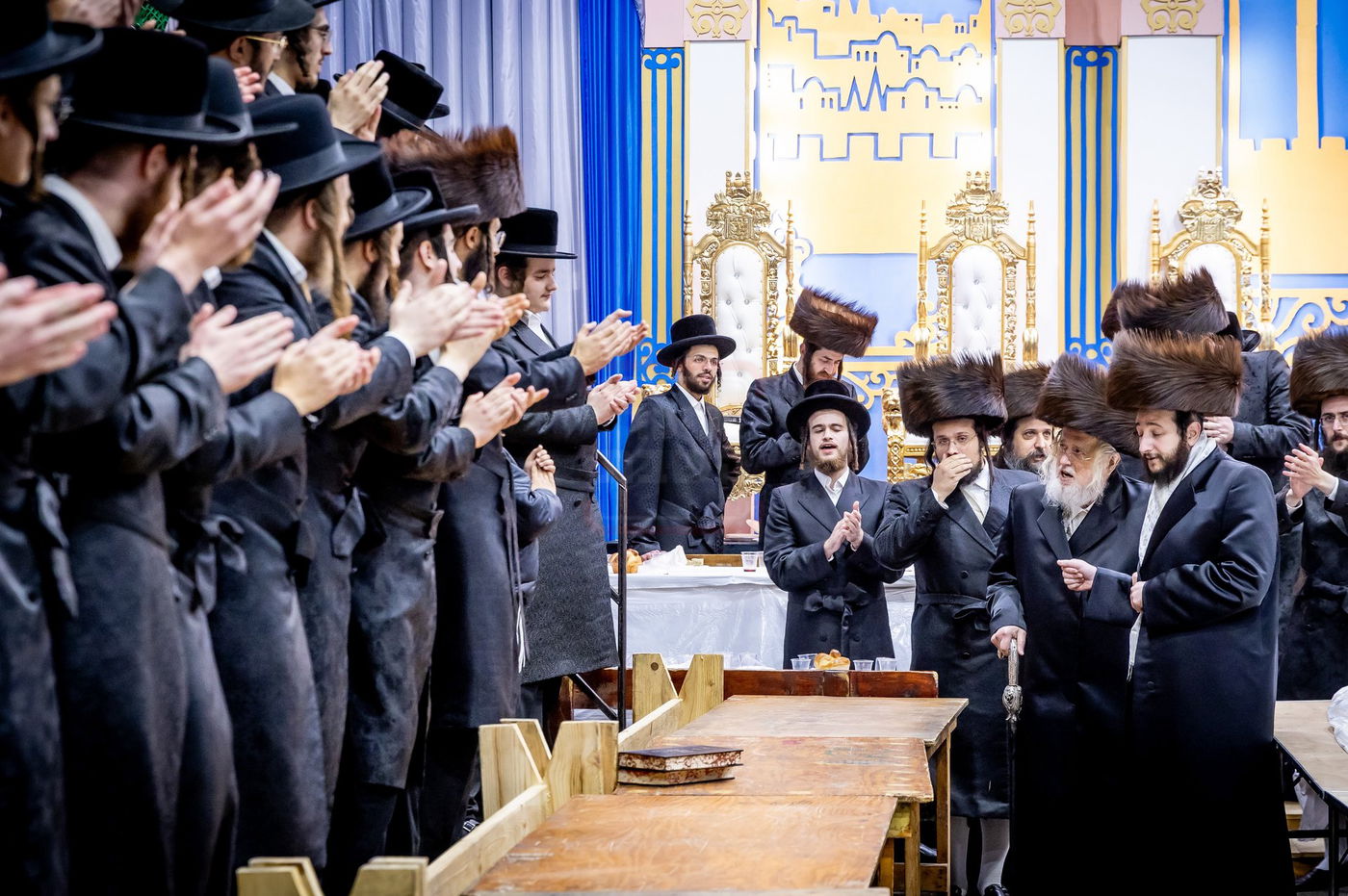 חג הסוכות בחצה"ק מונקאטש 