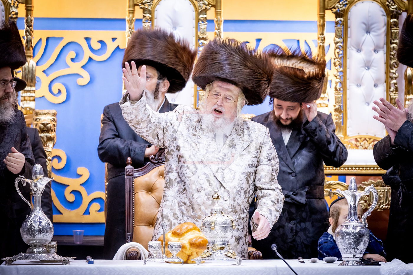 חג הסוכות בחצה"ק מונקאטש 