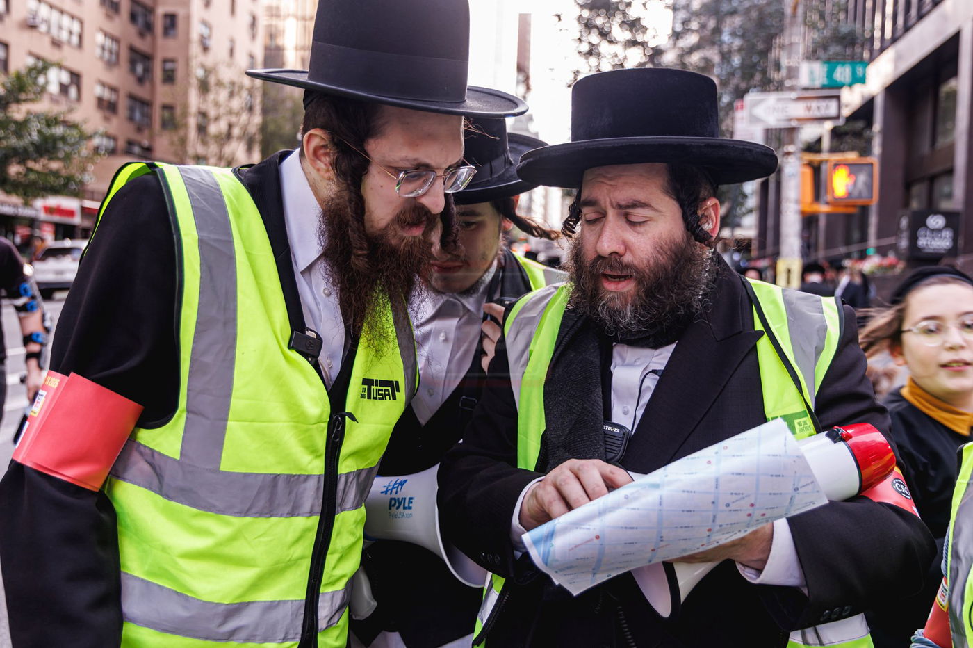 עצרת הרבבות נגד גזירת הגיוס במנהטן