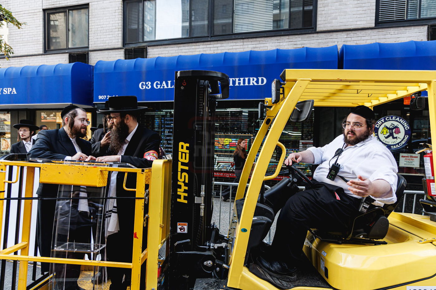 עצרת הרבבות נגד גזירת הגיוס במנהטן