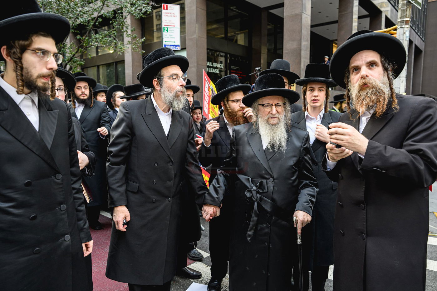 עצרת הרבבות נגד גזירת הגיוס במנהטן