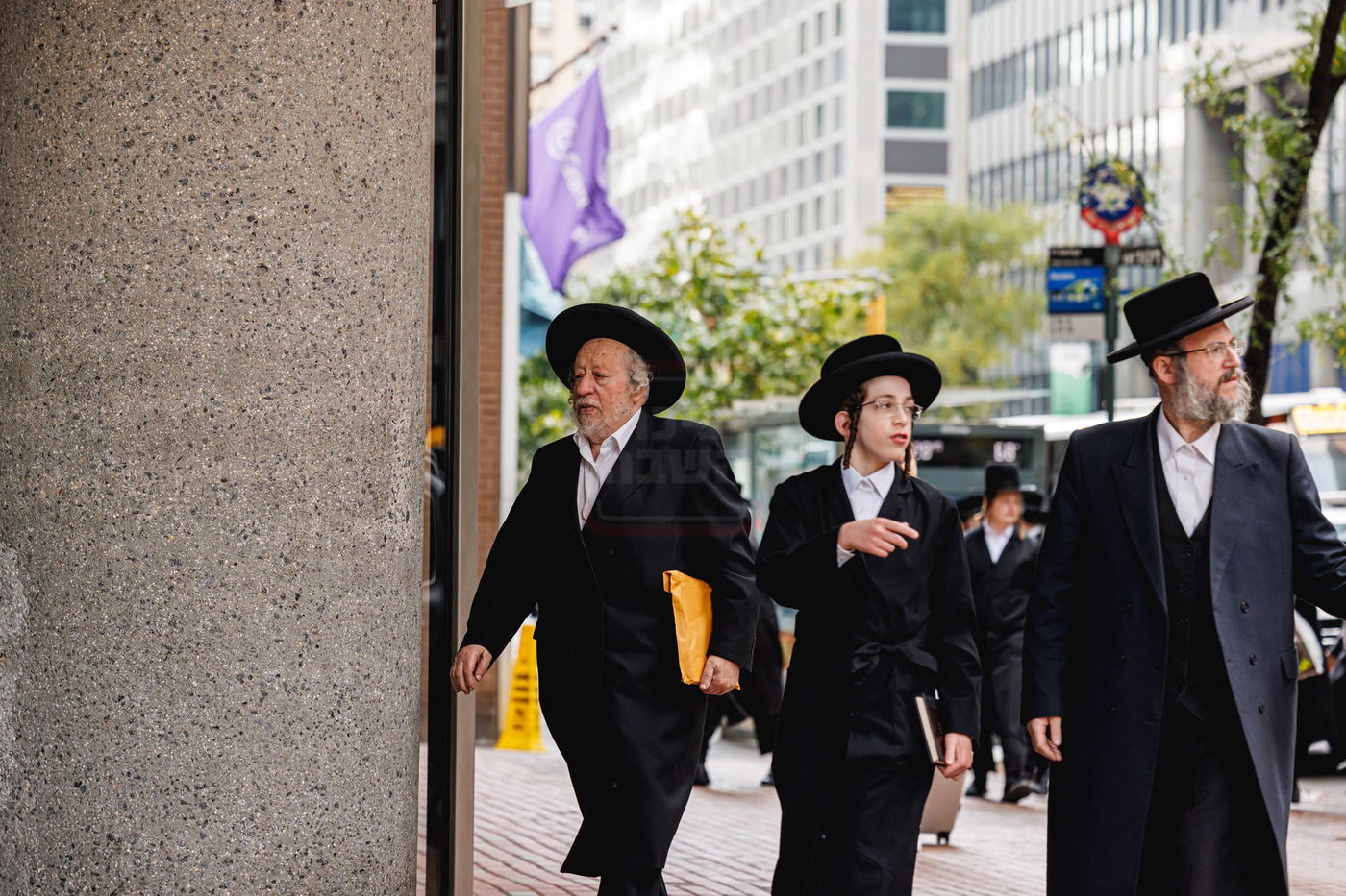 עצרת הרבבות נגד גזירת הגיוס במנהטן