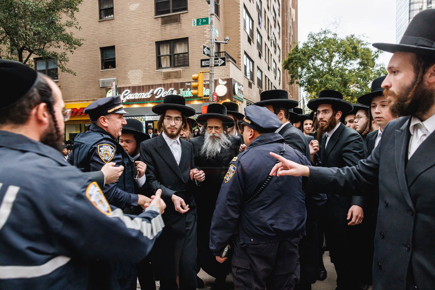 עצרת הרבבות נגד גזירת הגיוס במנהטן