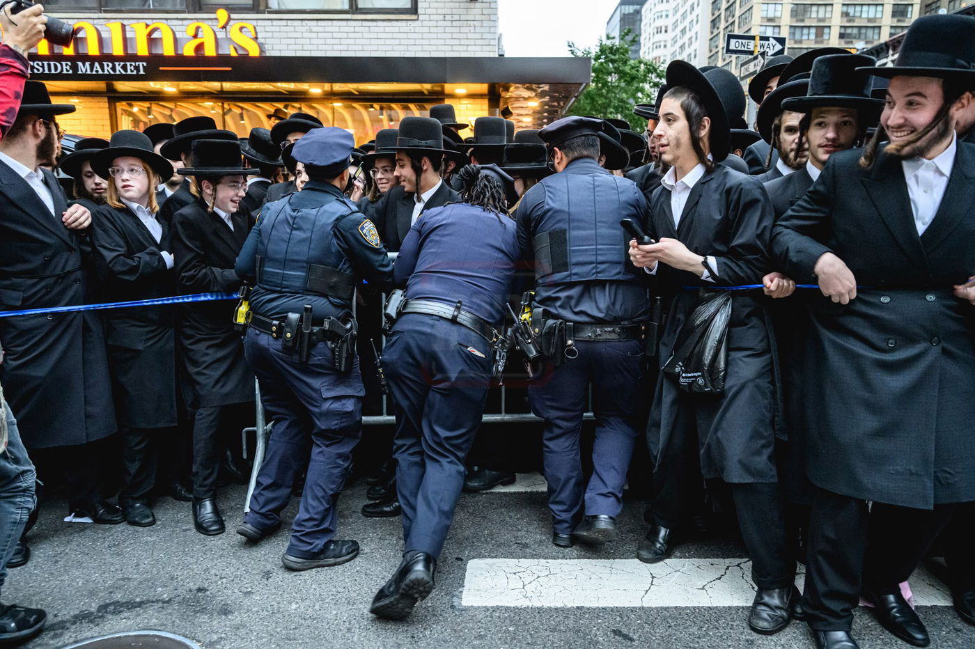 עצרת הרבבות נגד גזירת הגיוס במנהטן