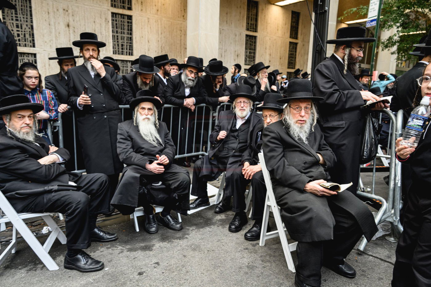 עצרת הרבבות נגד גזירת הגיוס במנהטן