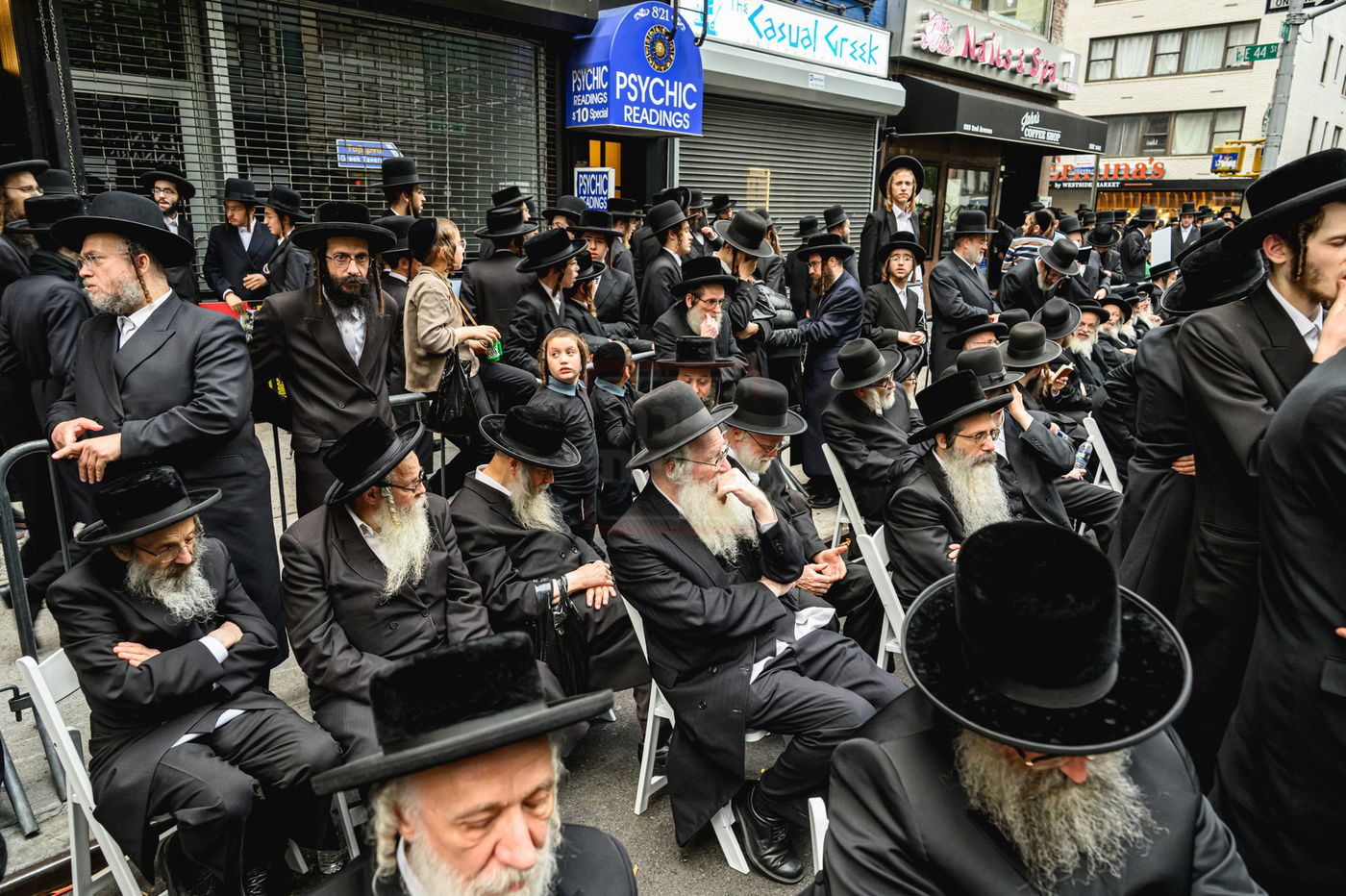עצרת הרבבות נגד גזירת הגיוס במנהטן