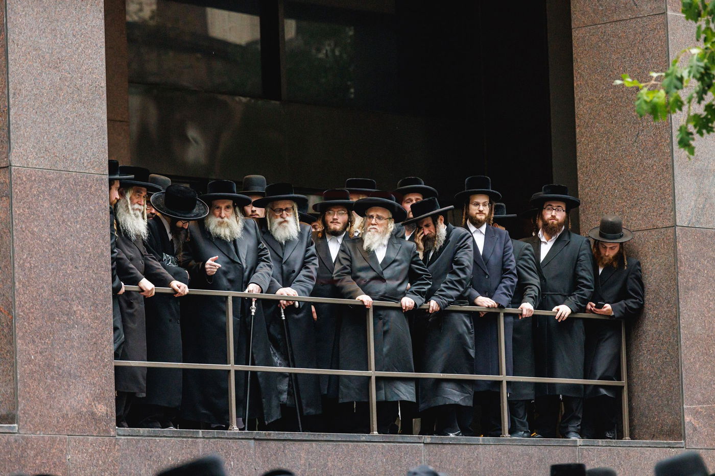 עצרת הרבבות נגד גזירת הגיוס במנהטן