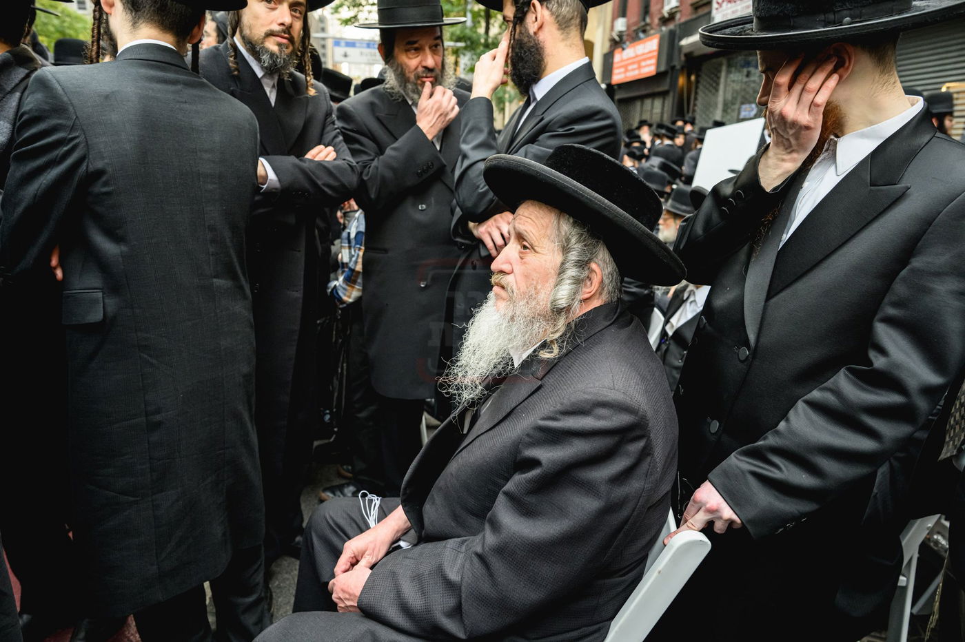 עצרת הרבבות נגד גזירת הגיוס במנהטן