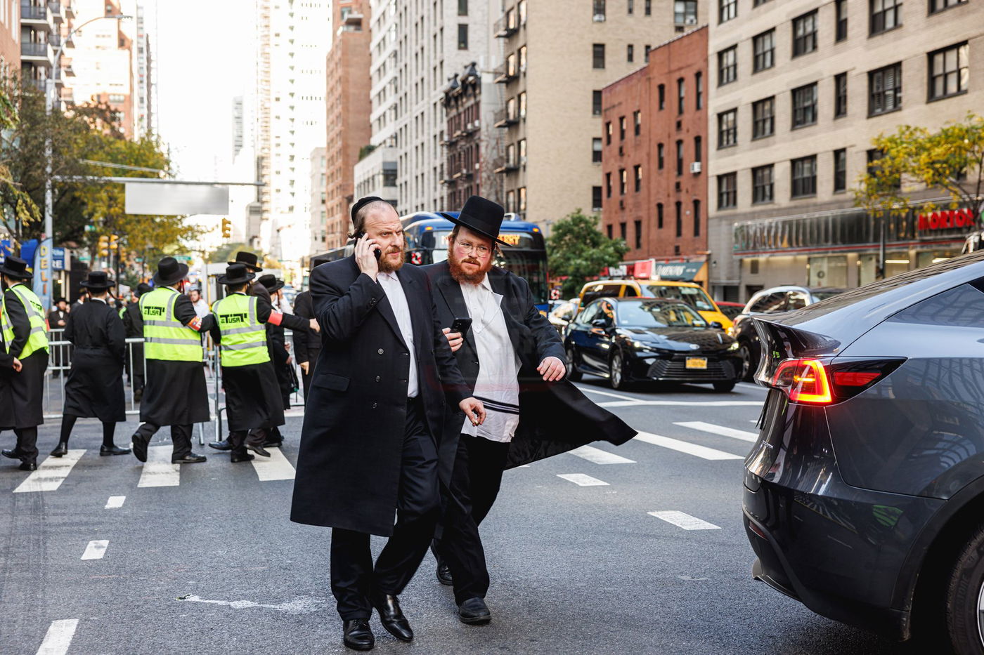 עצרת הרבבות נגד גזירת הגיוס במנהטן