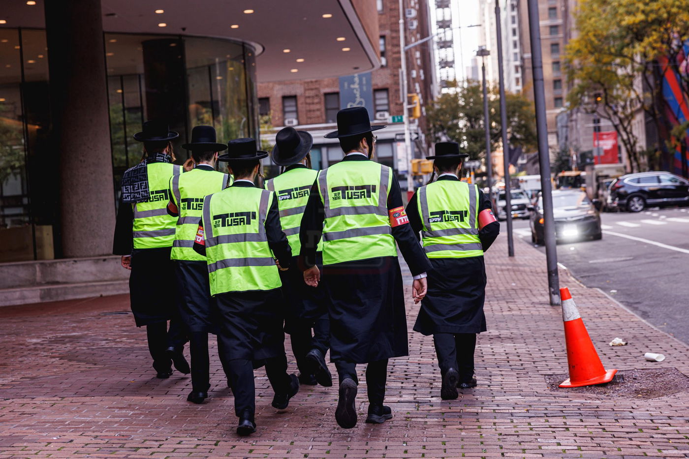 עצרת הרבבות נגד גזירת הגיוס במנהטן