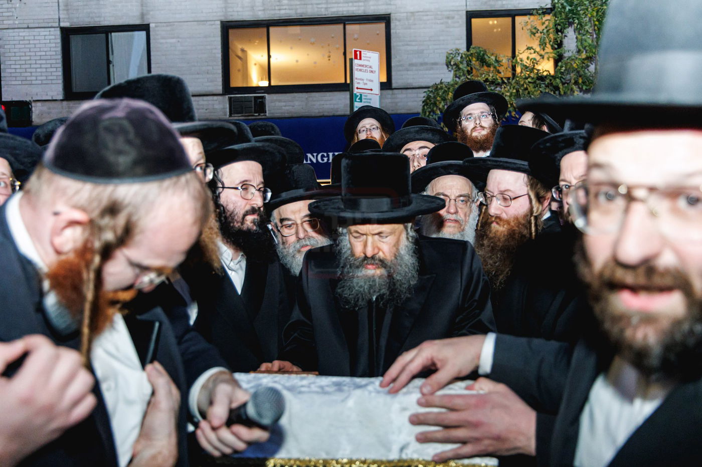 עצרת הרבבות נגד גזירת הגיוס במנהטן