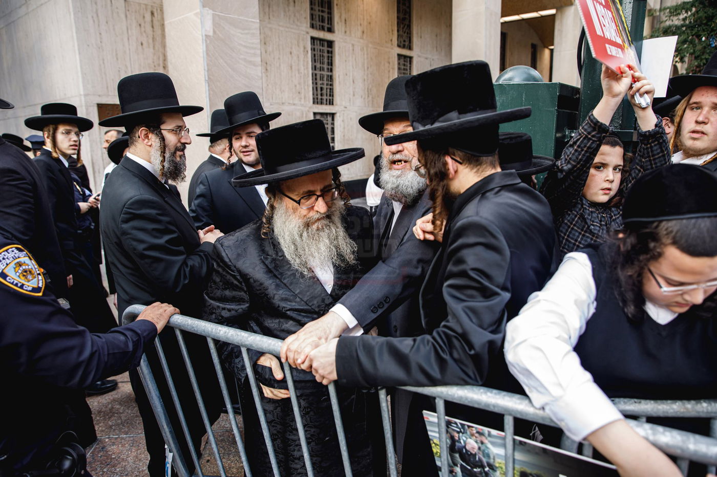 עצרת הרבבות נגד גזירת הגיוס במנהטן