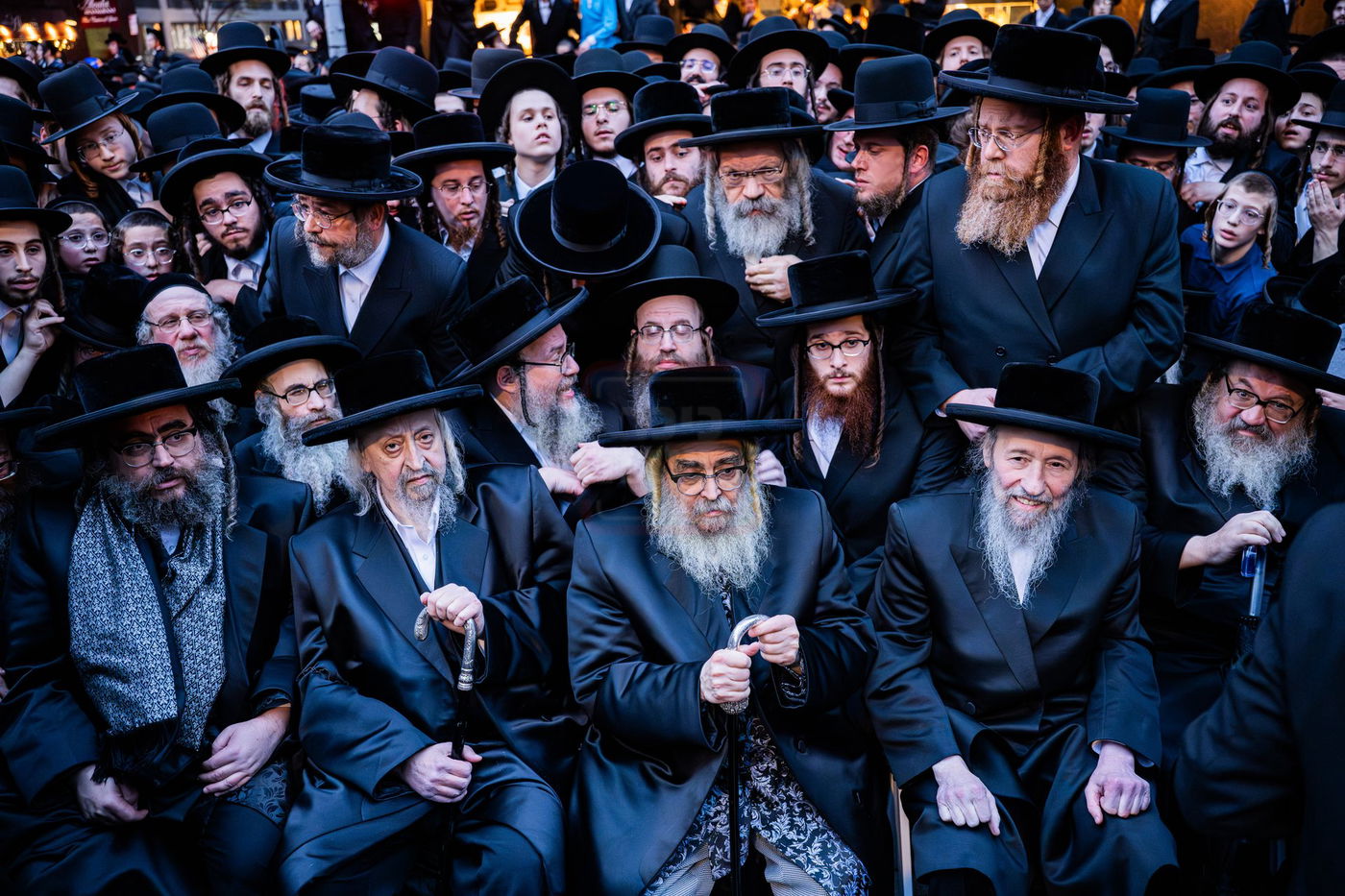 עצרת הרבבות נגד גזירת הגיוס במנהטן