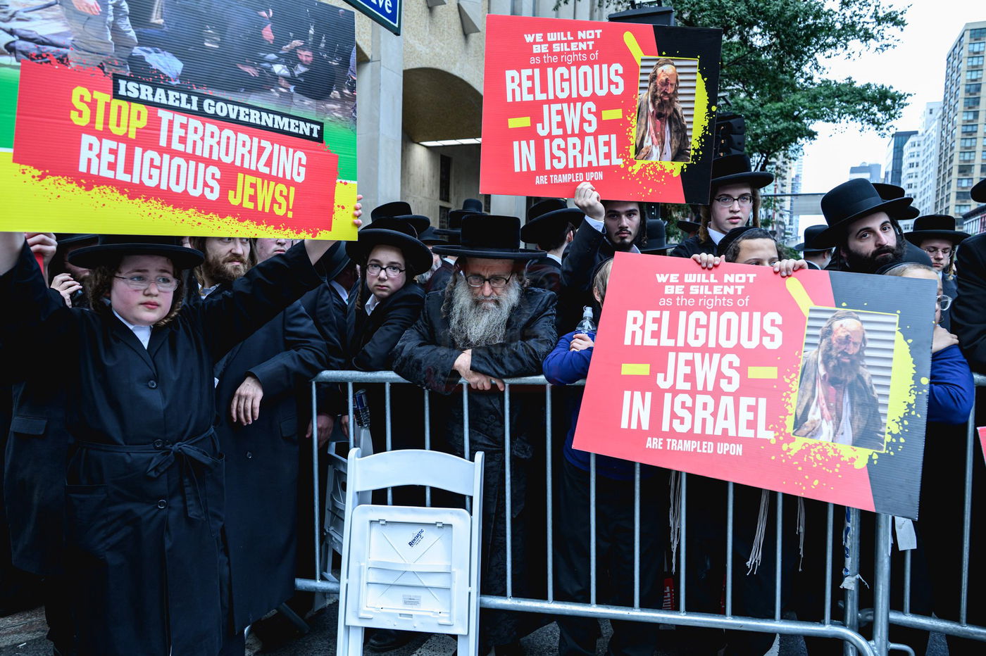 עצרת הרבבות נגד גזירת הגיוס במנהטן