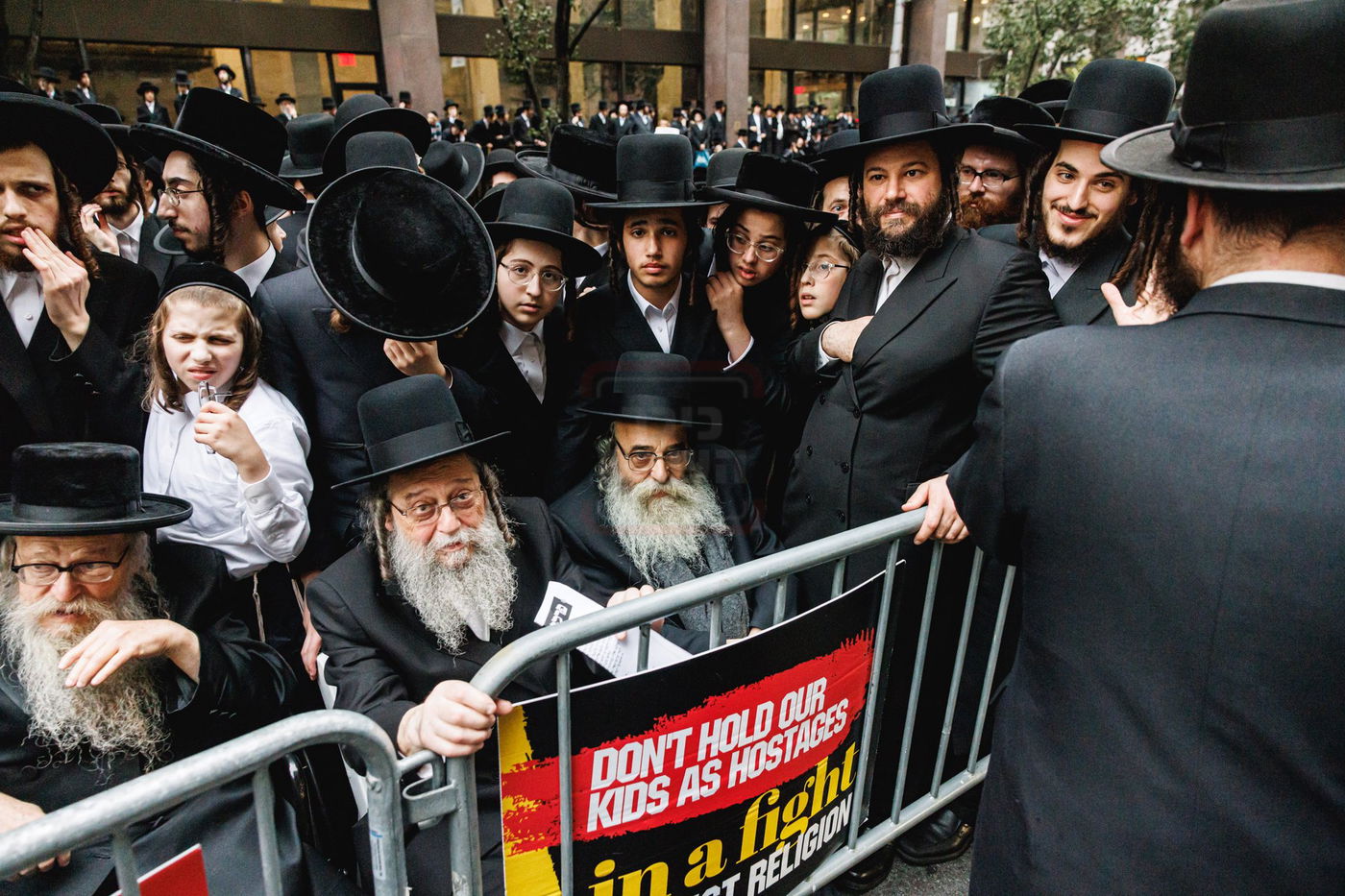 עצרת הרבבות נגד גזירת הגיוס במנהטן