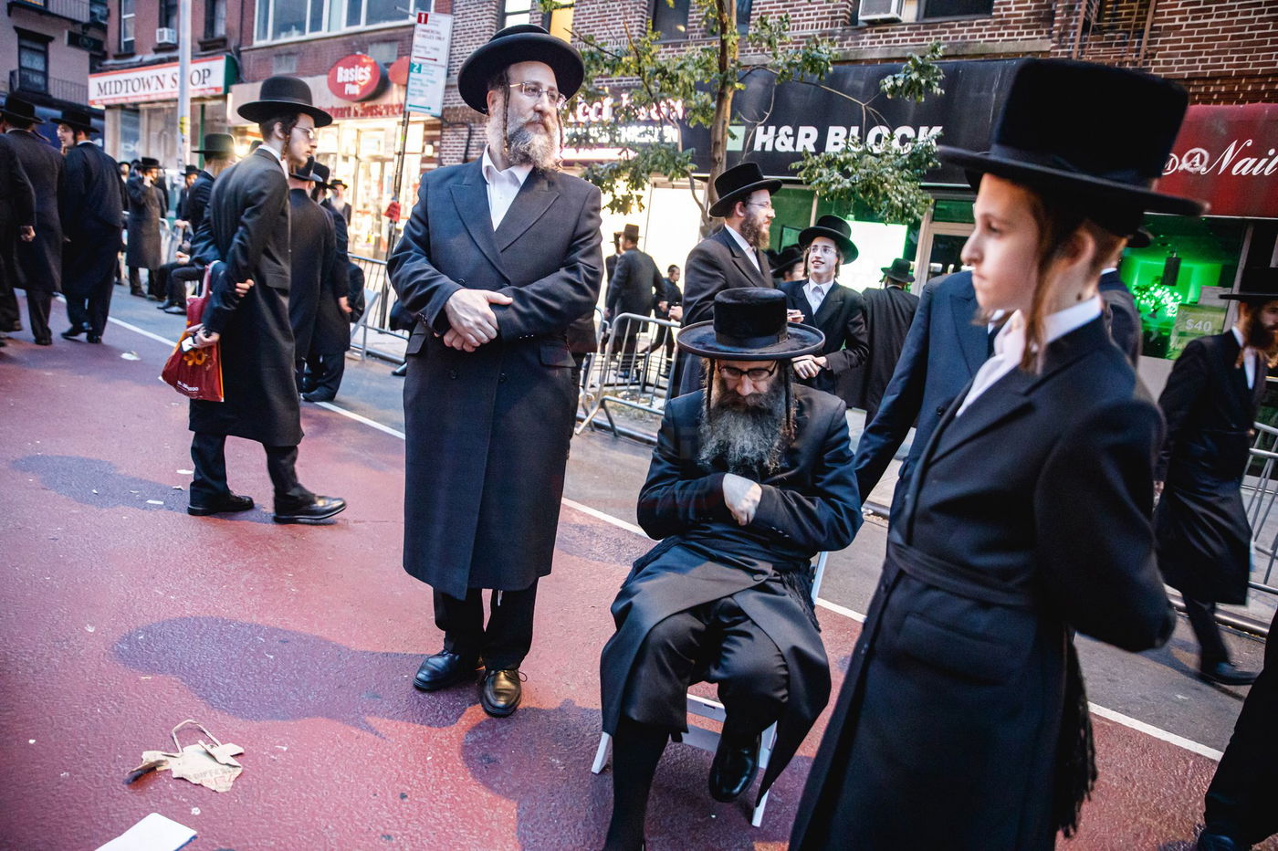 עצרת הרבבות נגד גזירת הגיוס במנהטן