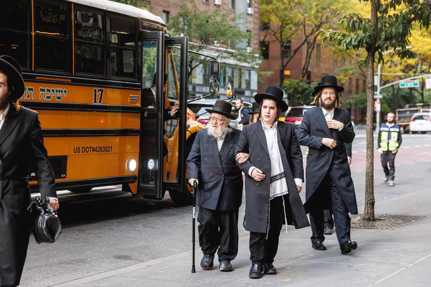 עצרת הרבבות נגד גזירת הגיוס במנהטן