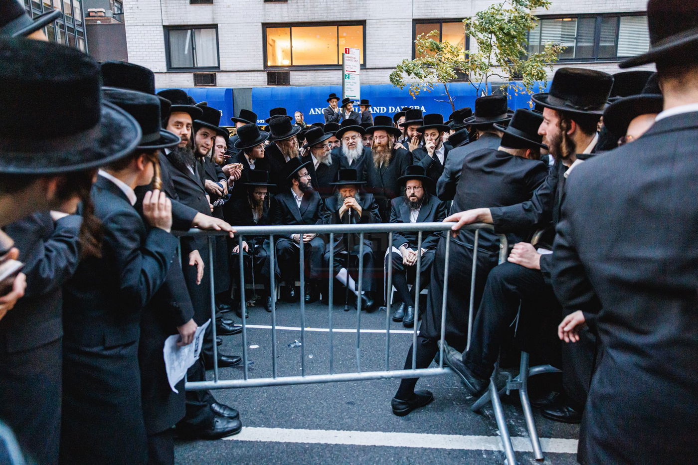 עצרת הרבבות נגד גזירת הגיוס במנהטן