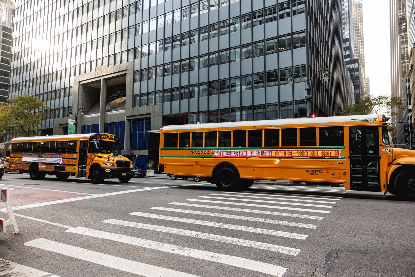 עצרת הרבבות נגד גזירת הגיוס במנהטן
