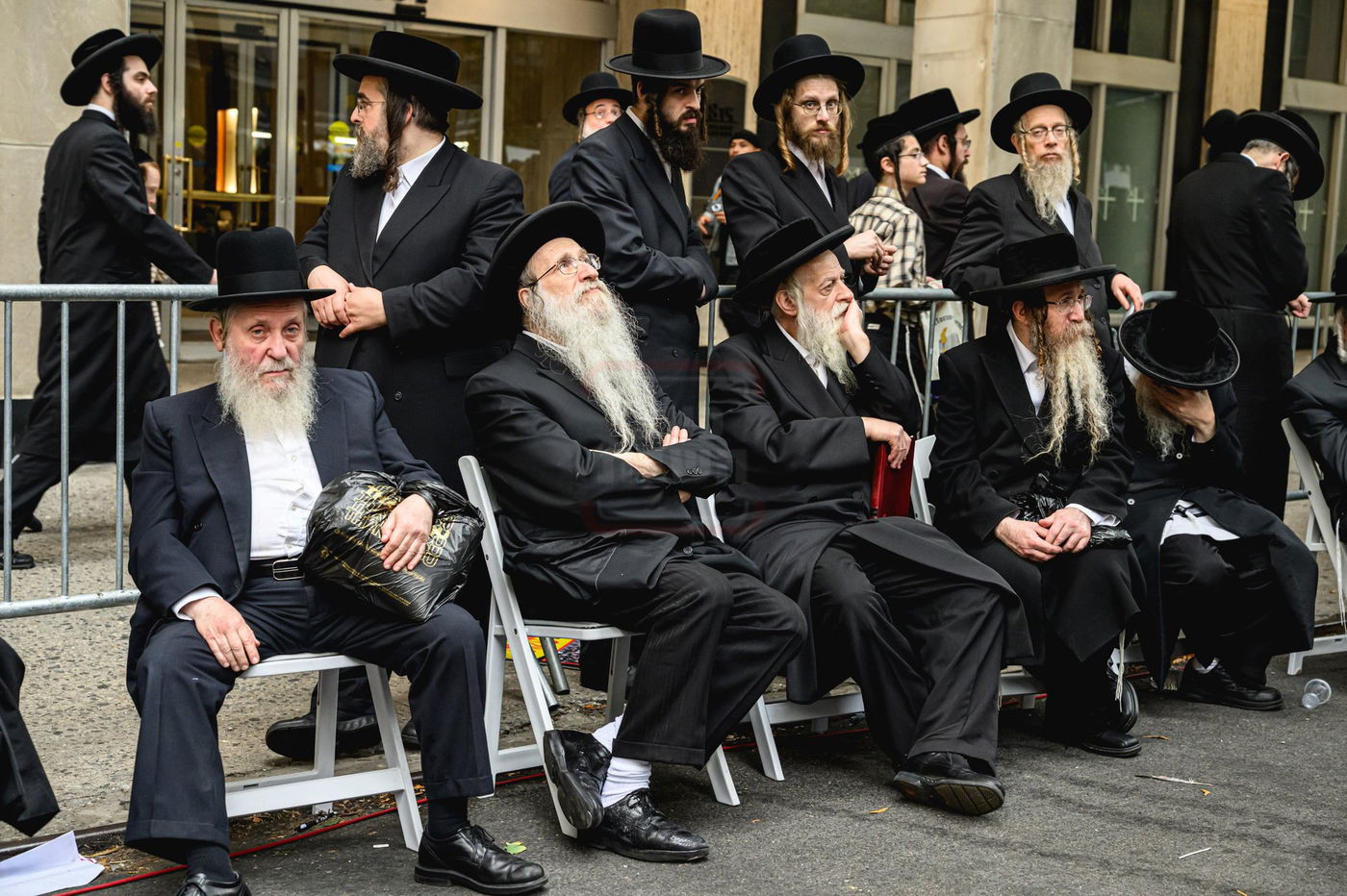 עצרת הרבבות נגד גזירת הגיוס במנהטן