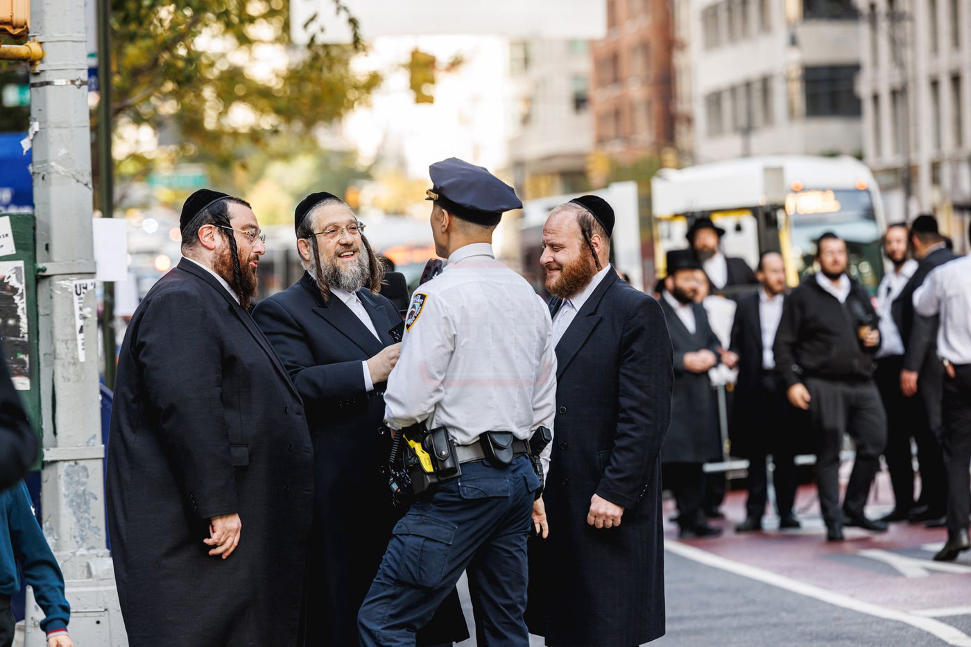 עצרת הרבבות נגד גזירת הגיוס במנהטן
