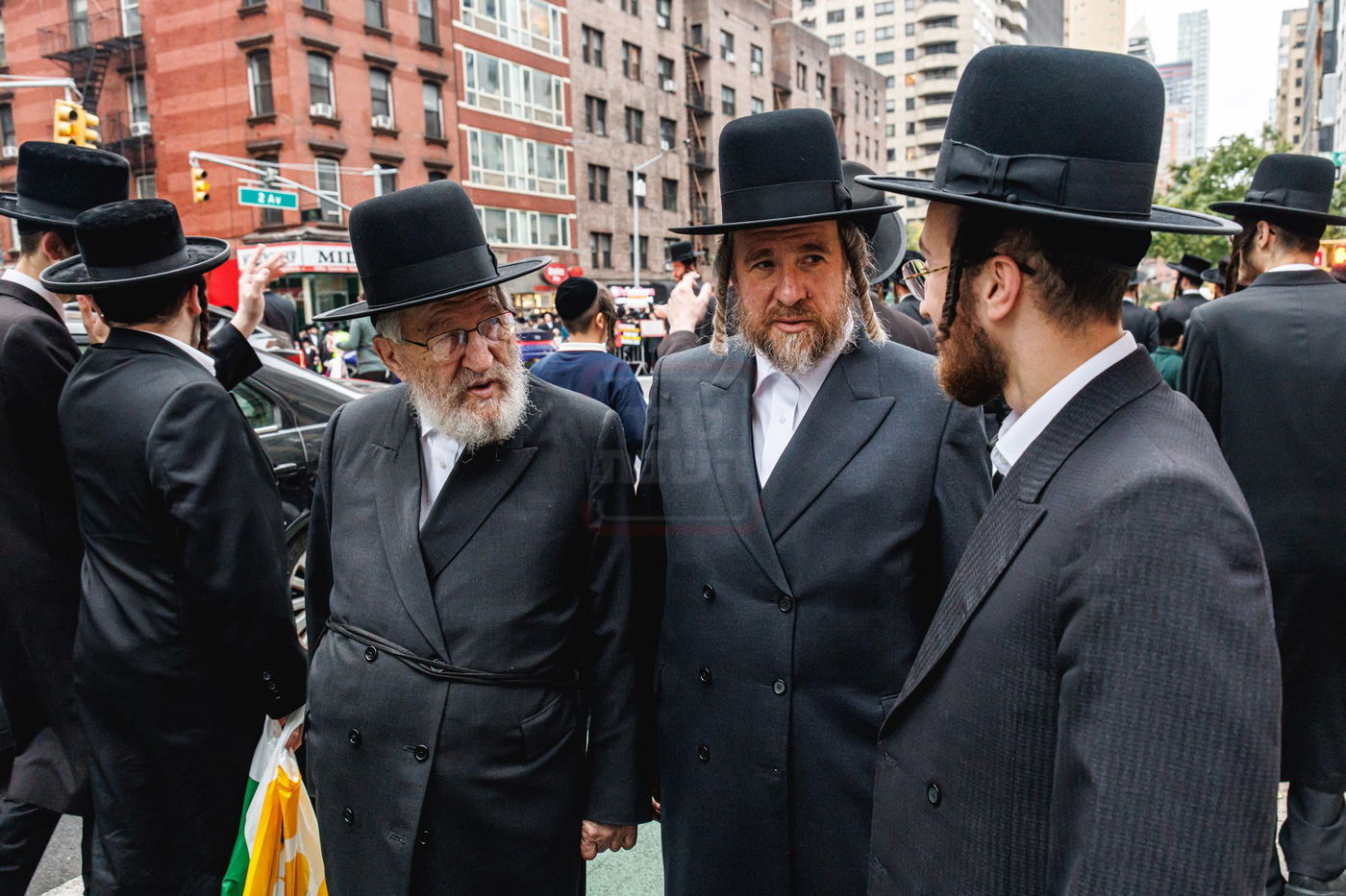 עצרת הרבבות נגד גזירת הגיוס במנהטן