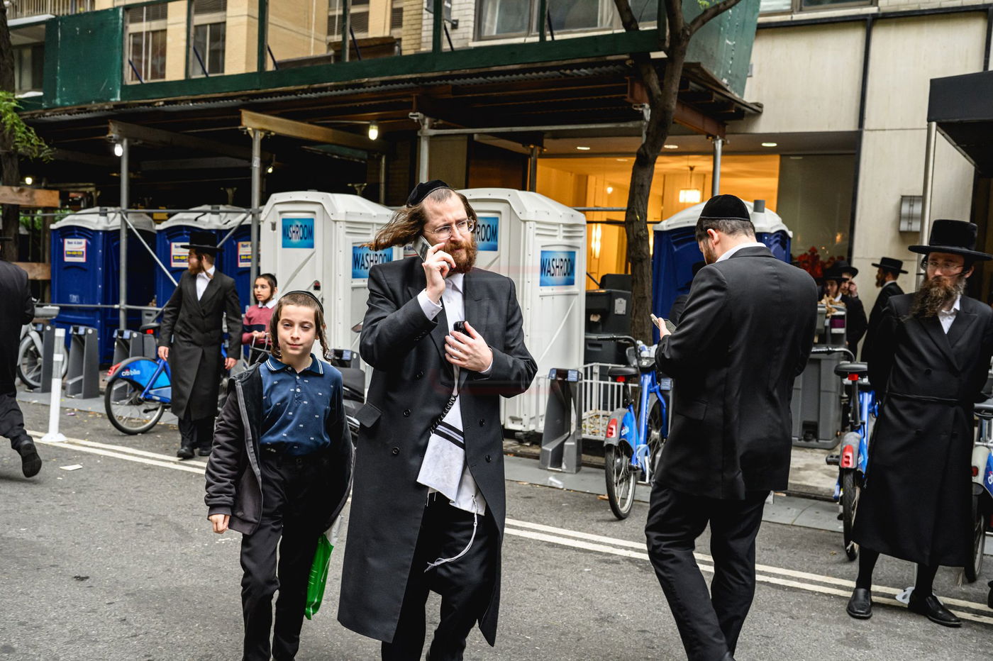 עצרת הרבבות נגד גזירת הגיוס במנהטן